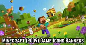 Minecraft (2009) game icons banners